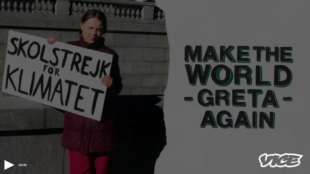 Greta Thunberg, climate striker