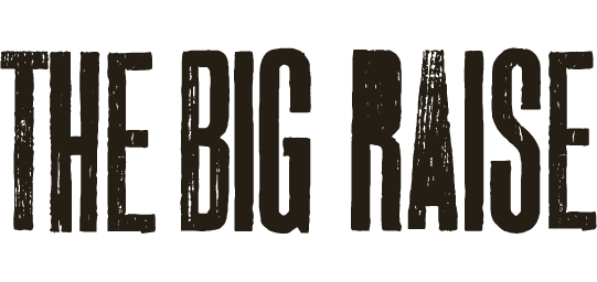 The logo of The Big Raise