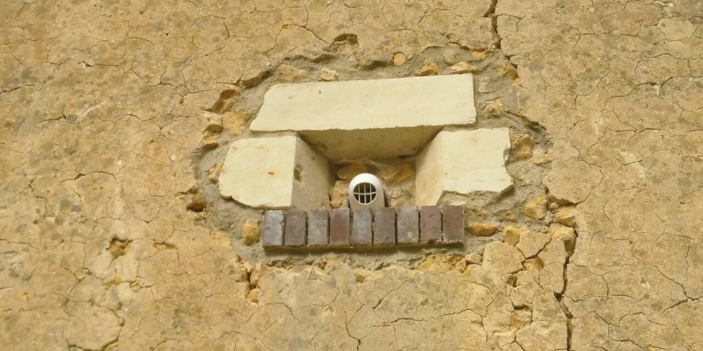 Stonework around VMC exit