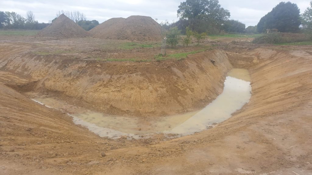 Ponds filling up