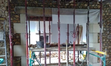 Upgrading the main house starting with the ground floor