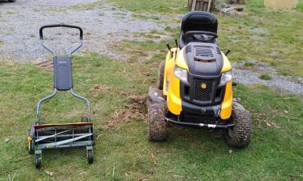 M is for Manual Mower